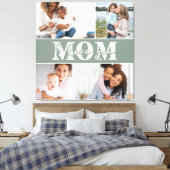 Niedliche LIEBE, DASS DU MAMA Foto Muttertag Leinwanddruck (Insitu (Schlafzimmer))