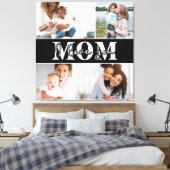 Niedliche LIEBE, DASS DU MAMA Foto Muttertag Leinwanddruck (Insitu (Schlafzimmer))