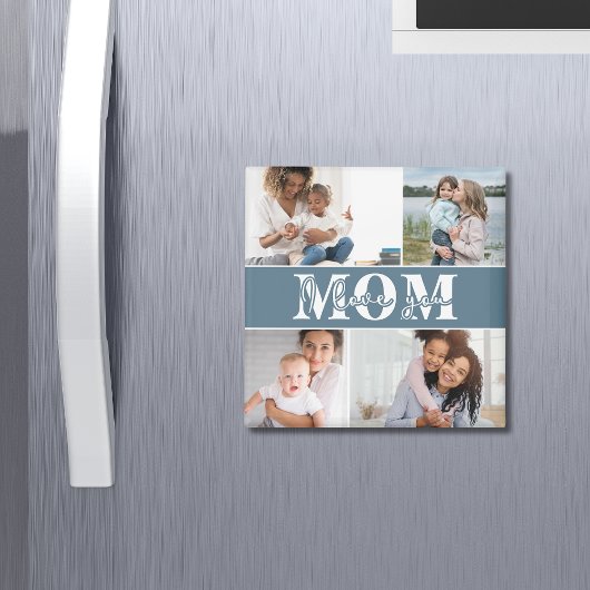Niedliche LIEBE, DASS DU MAMA Foto Muttertag Magnet