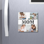 Niedliche LIEBE, DASS DU MAMA Foto Muttertag Magnet<br><div class="desc">Niedlich I Liebe You Mama Mother's Day Foto Magnete enthält vier Ihrer Lieblings-Fotos mit dem Text "I Liebe you Mama" in der modernen schwarzen Typografie. Entworfen von ©Evco Studio www.zazzle.com/store/evcostudio</div>