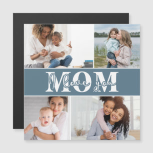 Niedliche LIEBE, DASS DU MAMA Foto Muttertag Magnetkarte