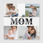 Niedliche LIEBE, DASS DU MAMA Foto Muttertag Magnetkarte (Vorderseite)