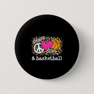 Niedliche Liebe des Friedens Bysketbyll Leopard Pr Button