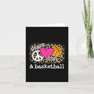 Niedliche Liebe des Friedens Bysketbyll Leopard Pr Karte