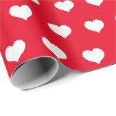 Niedliche Liebe des Musters für Valentinstag-Muste Geschenkpapier (Rolleneckpunkt)