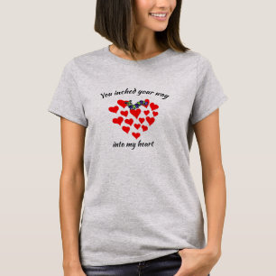 Niedliche Liebe, die Sie sich in mein Herz T-Shir  T-Shirt