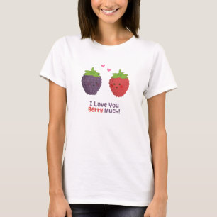 Niedliche Liebe Du Sehr Viel Pun Humor T-Shirt
