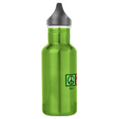 Niedliche Liebe Edelstahlflasche (Links)