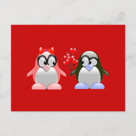 niedliche Liebe Feiertagspostkarte