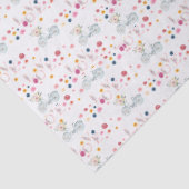 Niedliche Liebe Flora Wrapping Paper Seidenpapier (Detail)