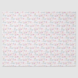 Niedliche Liebe Flora Wrapping Paper Seidenpapier