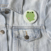Niedliche Liebe Frosch Button (Beispiel)