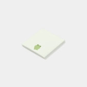 Niedliche Liebe Frosch Post-it Klebezettel (angewinkelt)