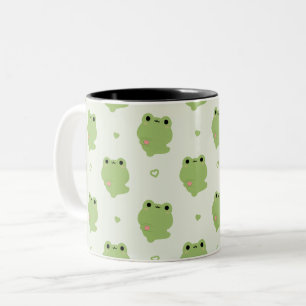 Niedliche Liebe Frosch Zweifarbige Tasse