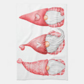 Niedliche Liebe Gnomes Geschirrtuch (Vertikal)