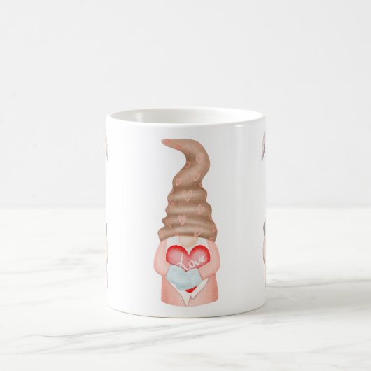 Niedliche Liebe Gnomes Kaffeetasse (Mittel)