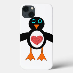 Niedliche Liebe Heart Penguin iPad Fall Case-Mate iPhone Hülle
