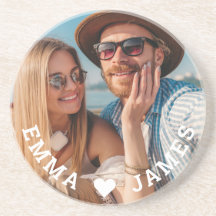 Niedliche Liebe Herz Foto Paare Personalisierte Na