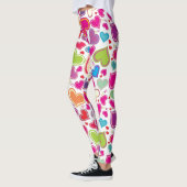 Niedliche Liebe Herz Leggings (Links)