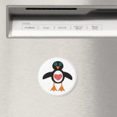 Niedliche Liebe Herz Pinguin Magnet (In Situ (Geschirrspüler))
