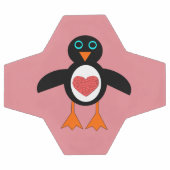 Niedliche Liebe Herzpinguin Ball (Flach)