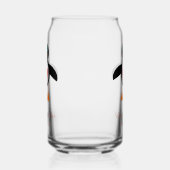 Niedliche Liebe Herzpinguin Dosenglas (Rechts)