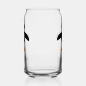 Niedliche Liebe Herzpinguin Dosenglas (Links)