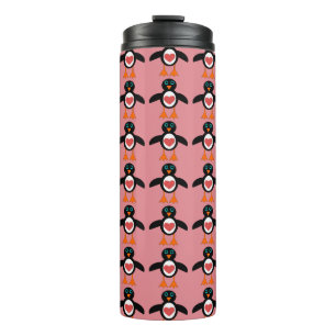 Niedliche Liebe Herzpinguin Thermal Tumbler Thermosbecher