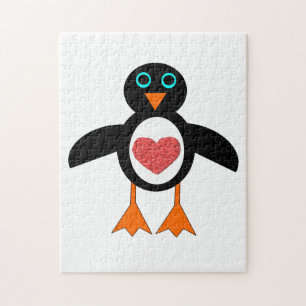Niedliche Liebe Herzpuzzle Puzzle