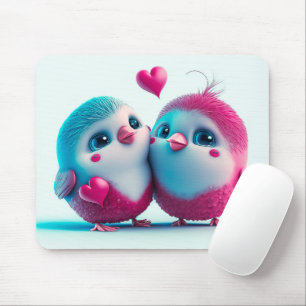 Niedliche Liebe Herzstück Valentine Inspiriert Art Mousepad