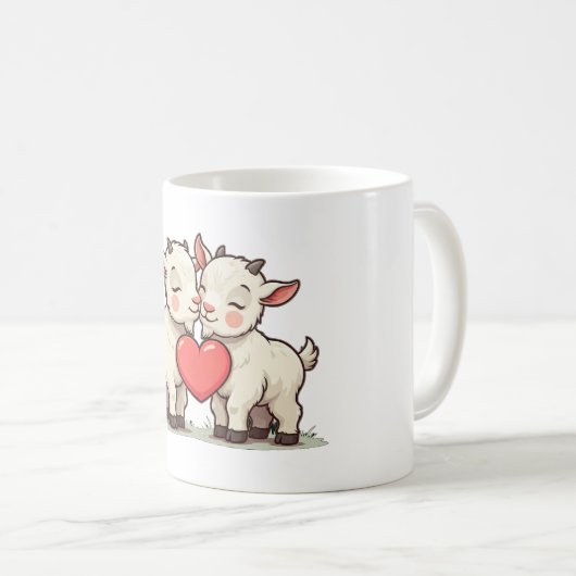 Niedliche Liebe Kaffeetasse (VorderseiteRechts)