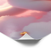 Niedliche Liebe Katzen Poster (Ecke)