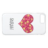 Niedliche Liebe Kiss Lips Emoji Herz Case-Mate iPhone Hülle (Rückseite (Horizontal))