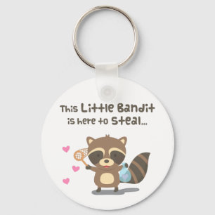 Niedliche Liebe Little Masked Bandit Raccoon Schlü Schlüsselanhänger