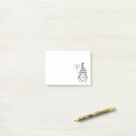 Niedliche Liebe Lugano Highlights Post-it Klebezettel (Auf Schreibtisch)