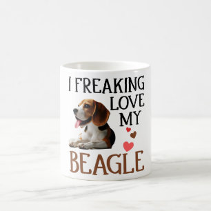 Niedliche Liebe Mein Beagle Hund Kaffeetasse