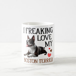 Niedliche Liebe Mein Boston Terrier Dog Kaffeetasse
