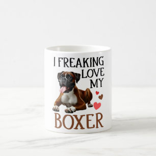 Niedliche Liebe Mein Boxer Hund Kaffeetasse