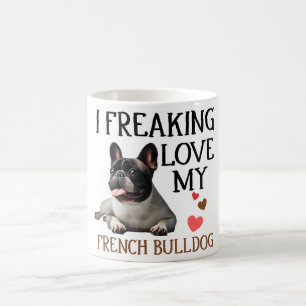 Niedliche Liebe mein Bulldogge Kaffeetasse
