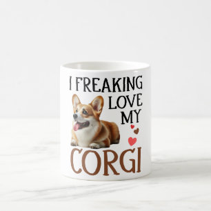Niedliche Liebe Mein Corgi Hund Kaffeetasse