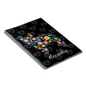 Niedliche Liebe mein französische Notizblock (Rechte Seite)