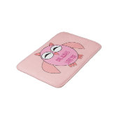 Niedliche Liebe Meldung Bath Mat Badematte (Schrägansicht)