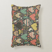 Niedliche Liebe mit Herz Zierkissen (Vorderseite(Vertikal))