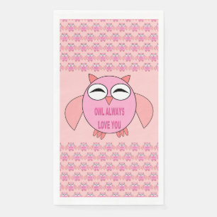 Niedliche Liebe Nachrichten Papiere Napkins Serviette