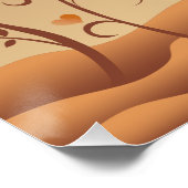 Niedliche Liebe Poster (Ecke)