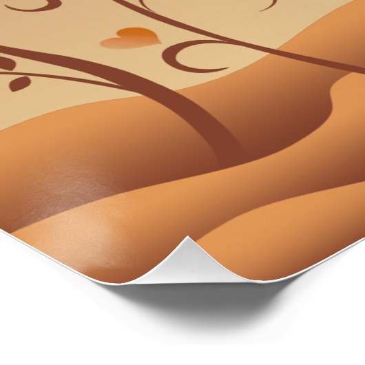 Niedliche Liebe Poster (Ecke)