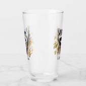 Niedliche Liebe Raccoons Tierfreunde fügen Text hi Glas (Links)