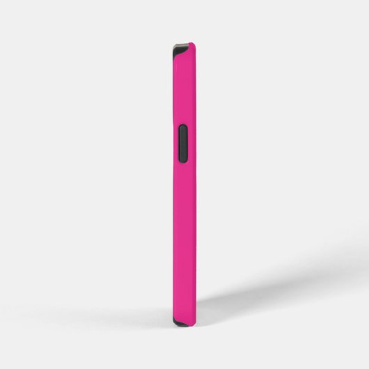 Niedliche  Liebe Rosa-weiße minimalistische Kallig iPhone Hülle (Rechte Seite)