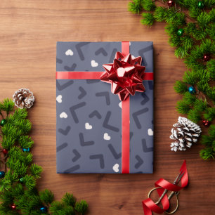 Niedliche Liebe Schimmerende Kunsthandwerkerin Geschenkpapier