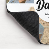Niedliche Liebe Sie 'Daddy' Custom Foto Collage Mousepad (Ecke)